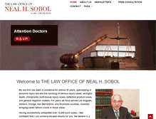Tablet Screenshot of nealsobol.com